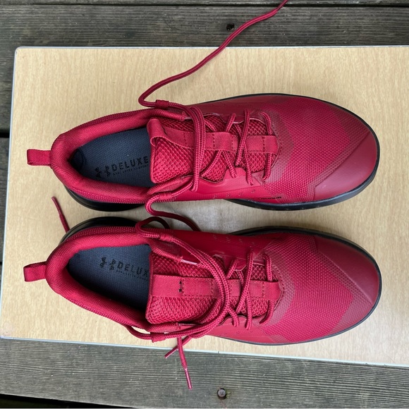 Under Armour Men’s UA Tr96 Running Training Shoes 3021296 Red Sz 8.5 - Picture 11 of 15